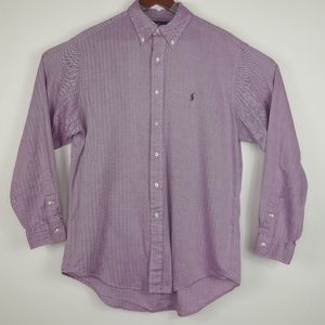 Ralph Lauren Bottom up Long Sleeve Dress Shirt